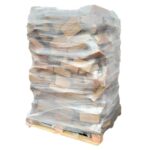 Ballot de bois de chauffage 25 cm 3 stères - prêt à l'emploi - mélange feuillus